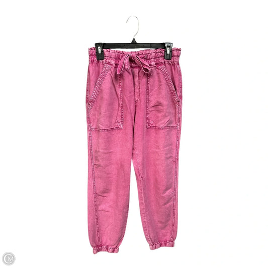Pants Joggers By Anthropologie In Pink, Size: Sp