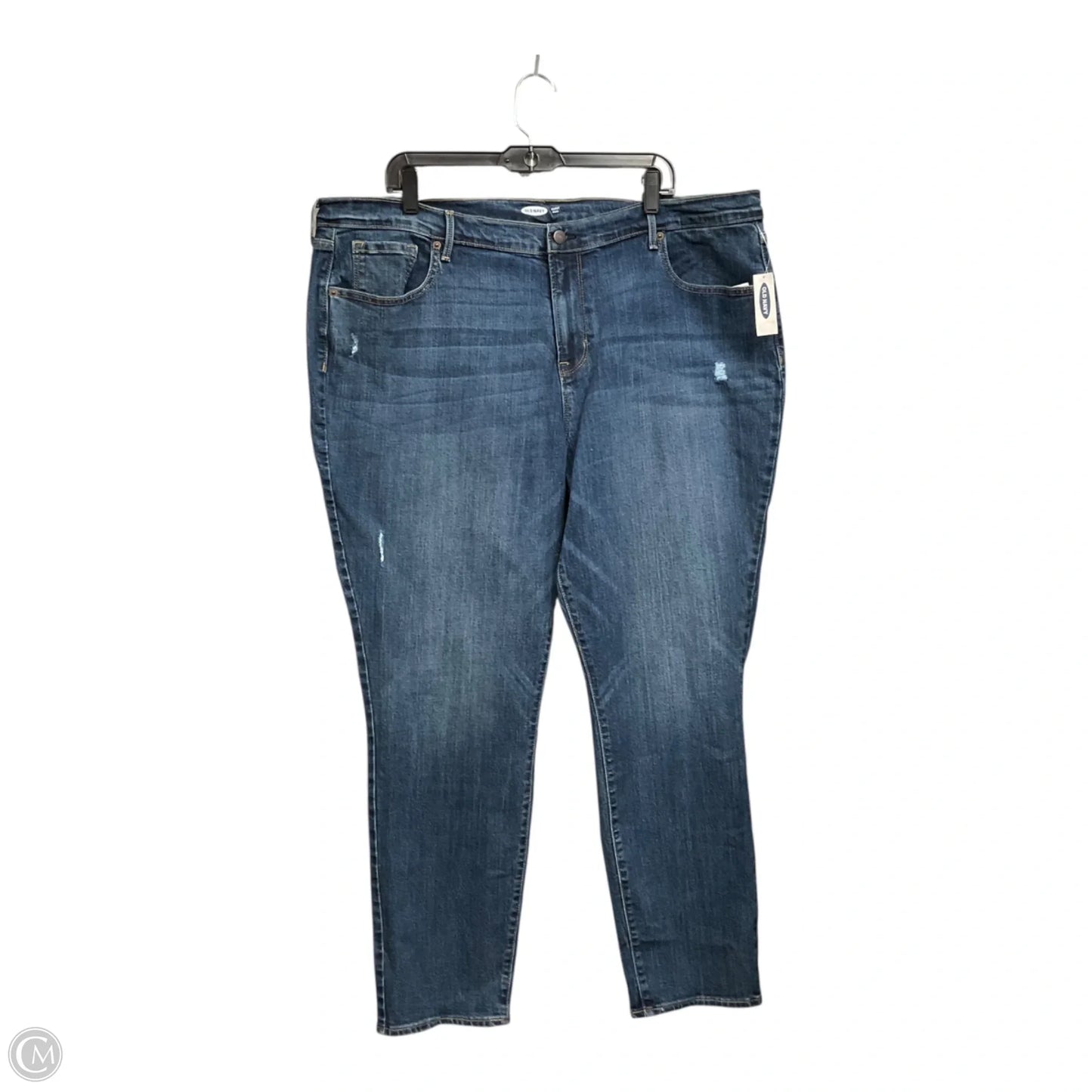 Jeans Skinny By Old Navy In Blue Denim, Size: 20
