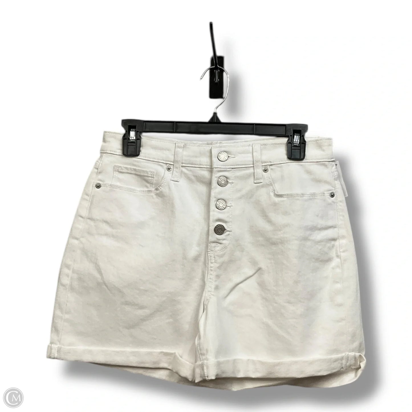 Shorts By Banana Republic In White Denim, Size: 6