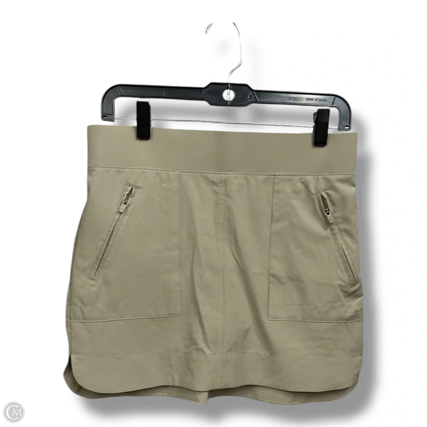 Athletic Skort By Kyodan In Tan, Size: Sp