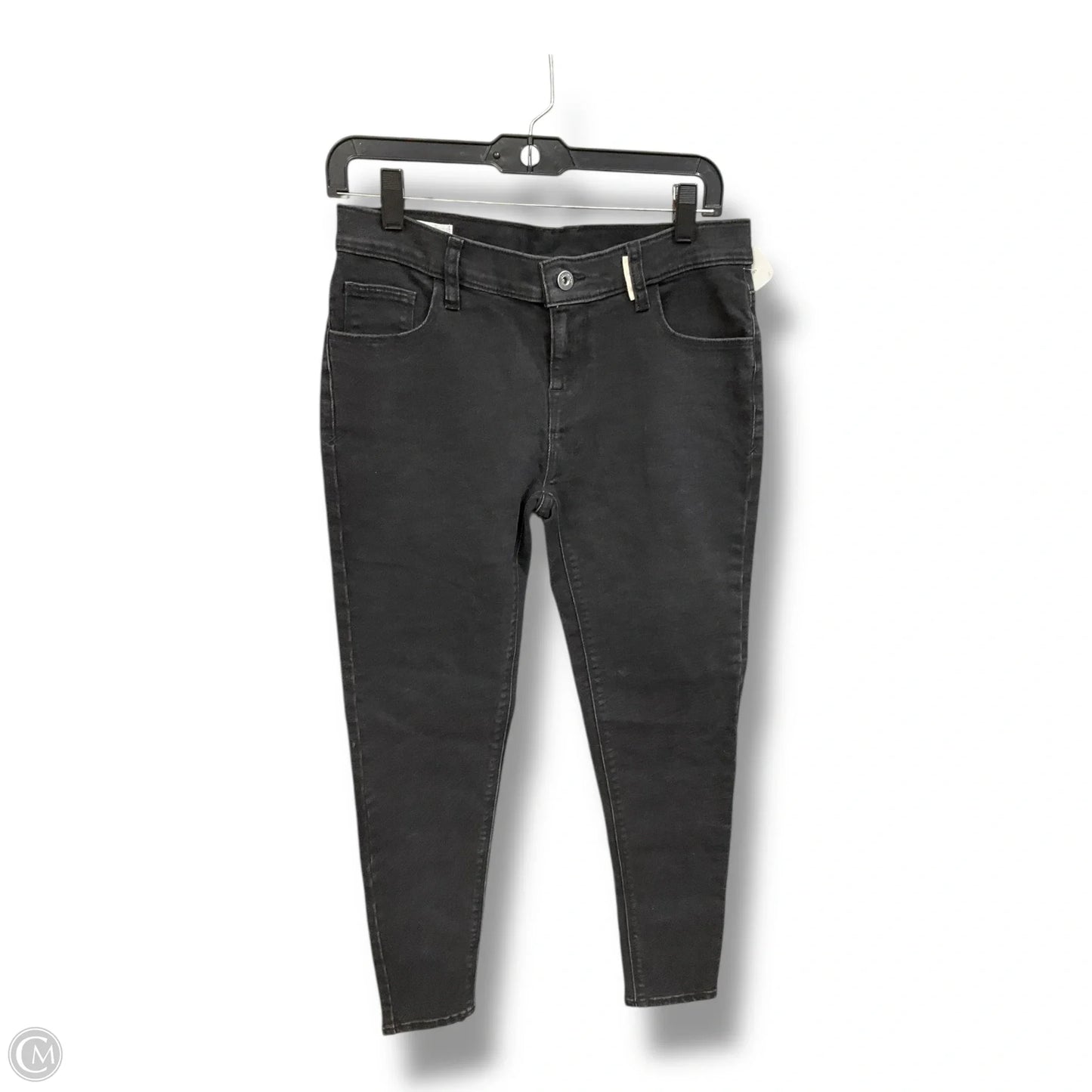 Jeans Skinny By Clothes Mentor In Black Denim, Size: 10