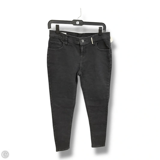 Jeans Skinny By Clothes Mentor In Black Denim, Size: 10