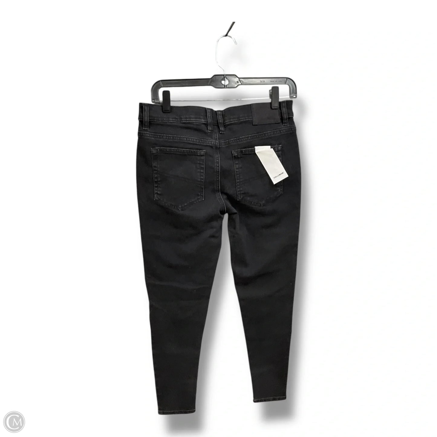 Jeans Skinny By Clothes Mentor In Black Denim, Size: 10