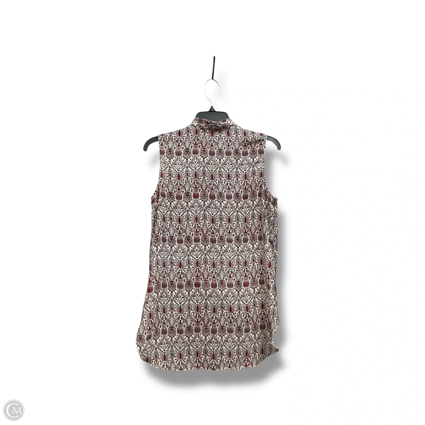 Blouse Sleeveless By Max Studio In Multi-colored, Size: S