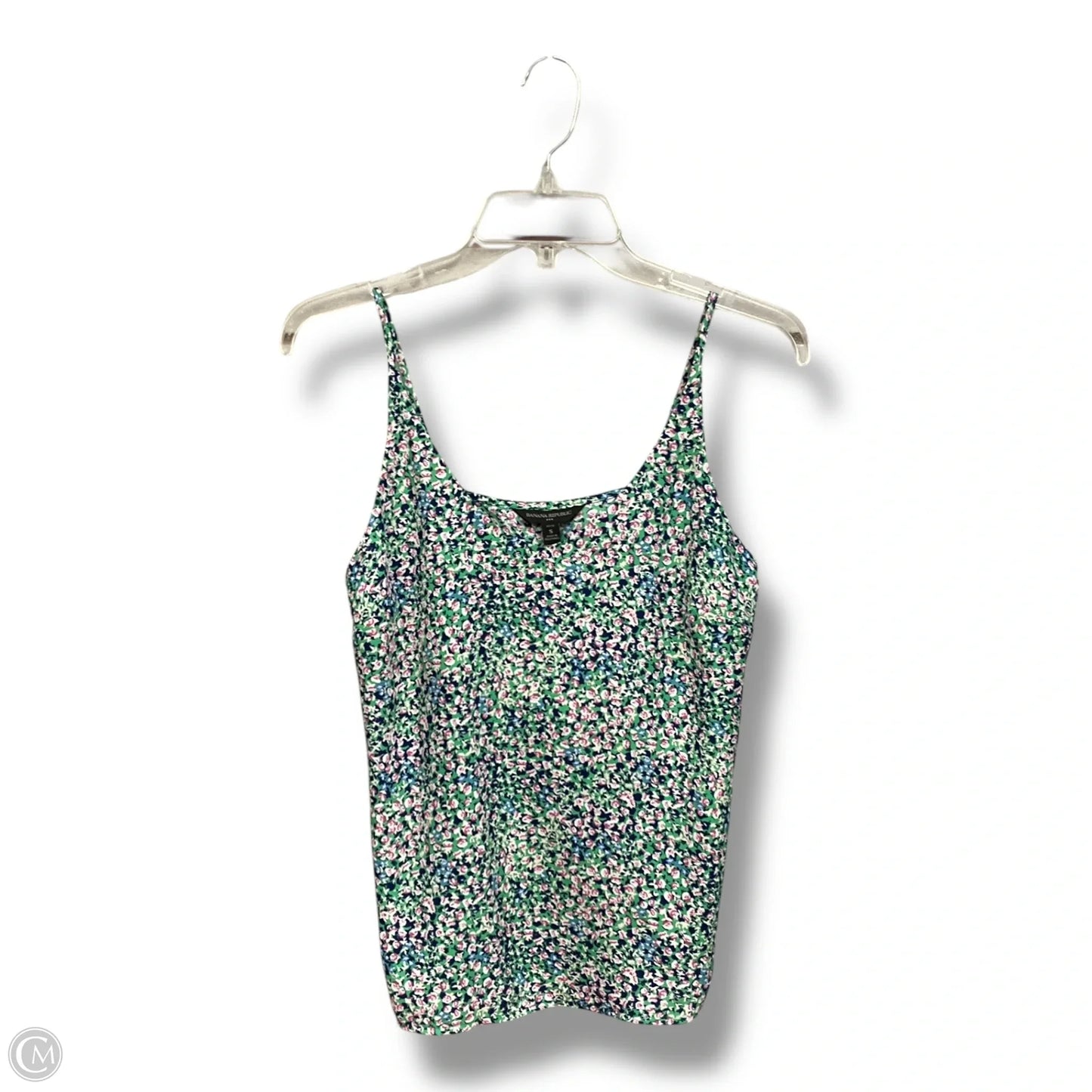 Top Sleeveless By Banana Republic In Green, Size: Sp