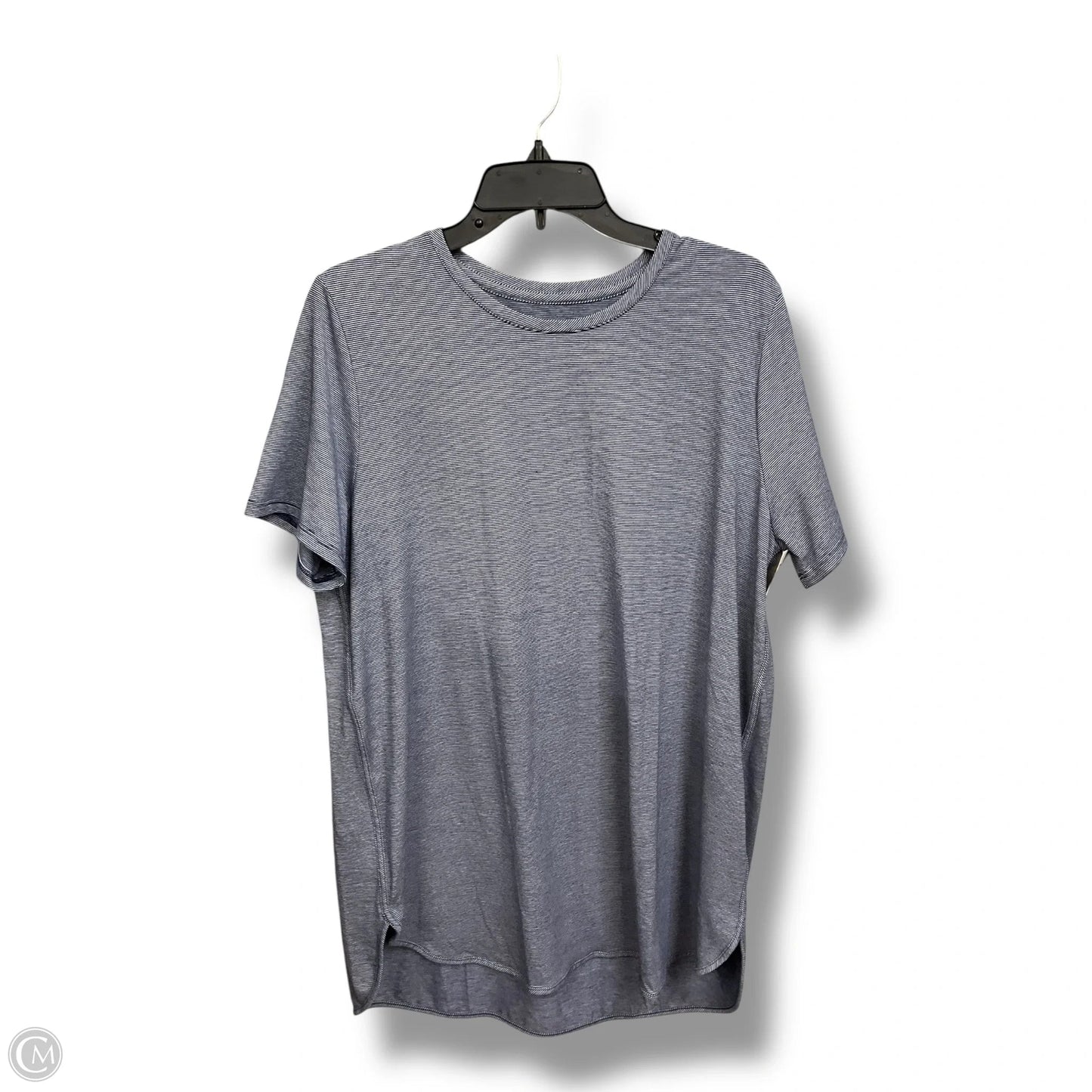 Top Short Sleeve Basic By Lands End In Blue, Size: Xl