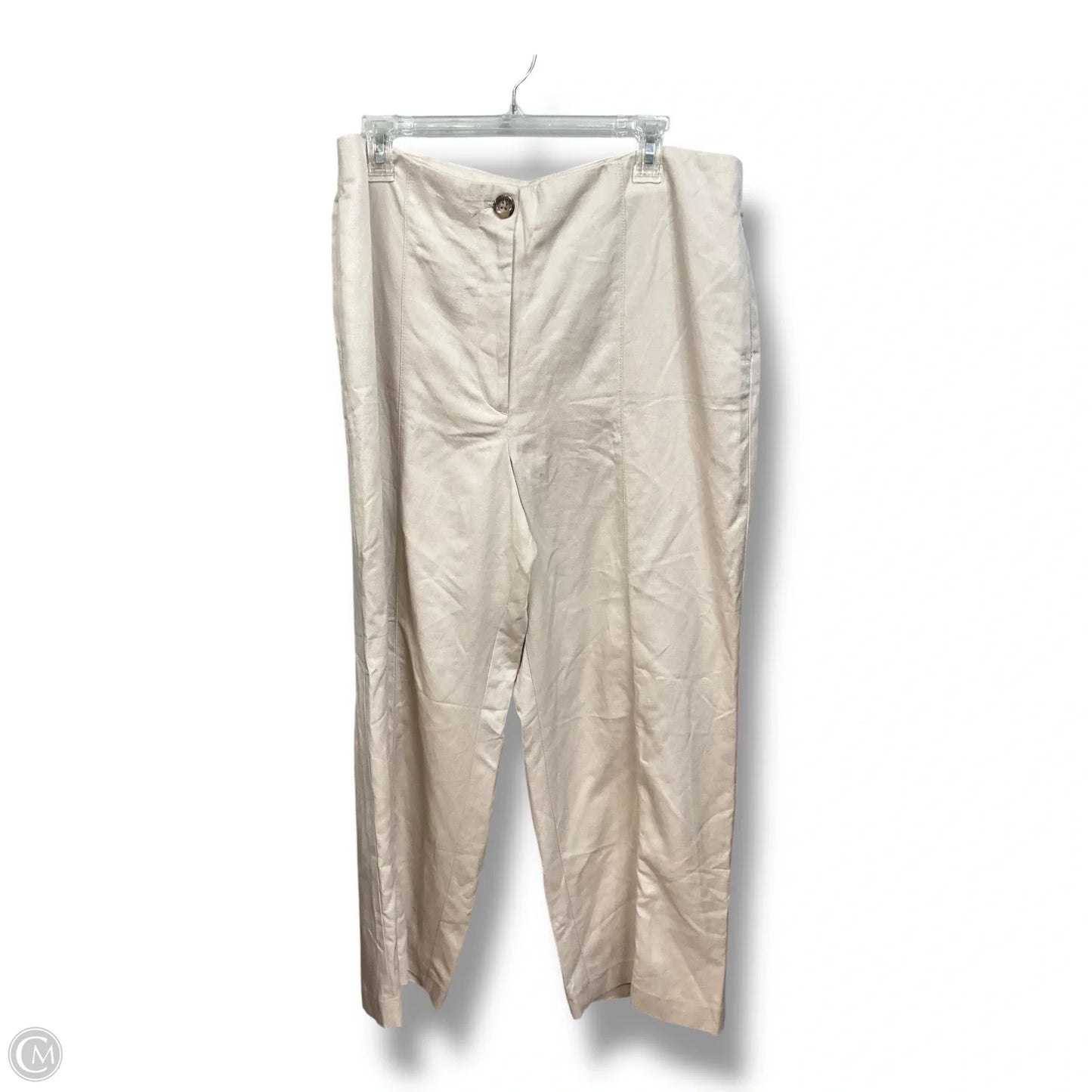 Pants Dress By Ann Taylor In Cream, Size: 18