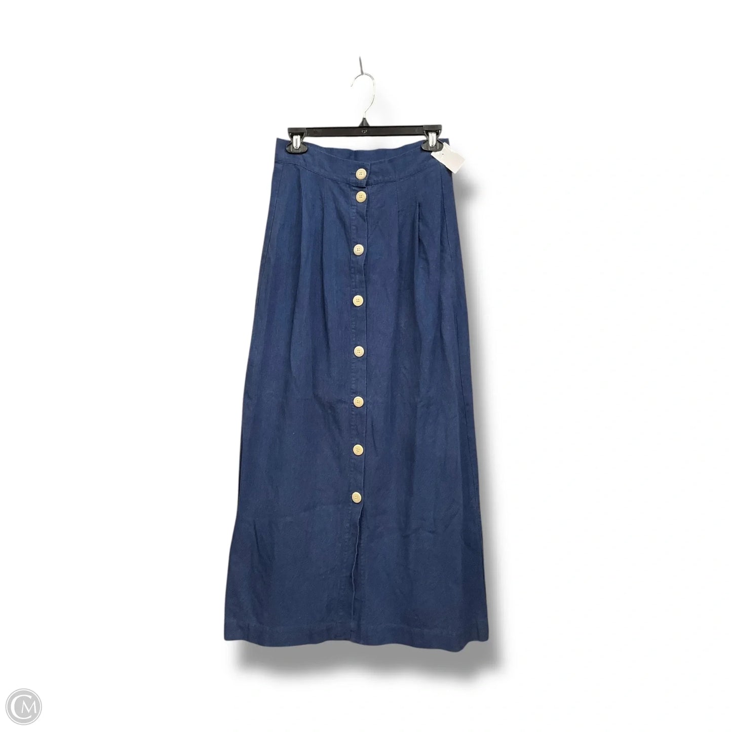 Skirt Maxi By Cma In Blue Denim, Size: 2