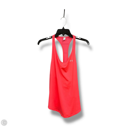 Athletic Tank Top By Under Armour In Pink, Size: M