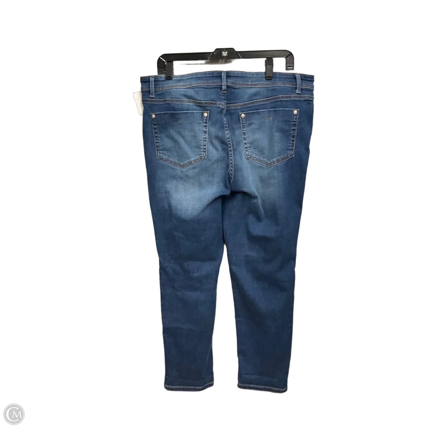 Jeans Skinny By J. Jill In Blue Denim, Size: 14