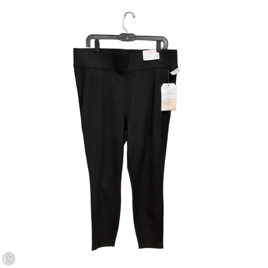 Pants Leggings By A Beautiful Soul In Black, Size: 14