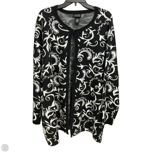 Top Short Sleeve By Catherines In Floral Print, Size: 3x