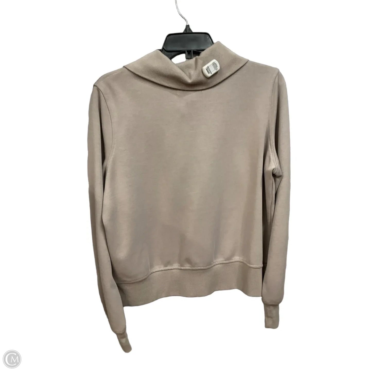 Sweatshirt Collar By Guess In Grey, Size: M