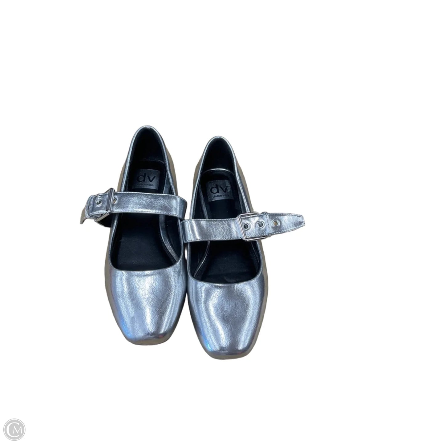 Shoes Flats By Dolce Vita In Silver, Size: 6