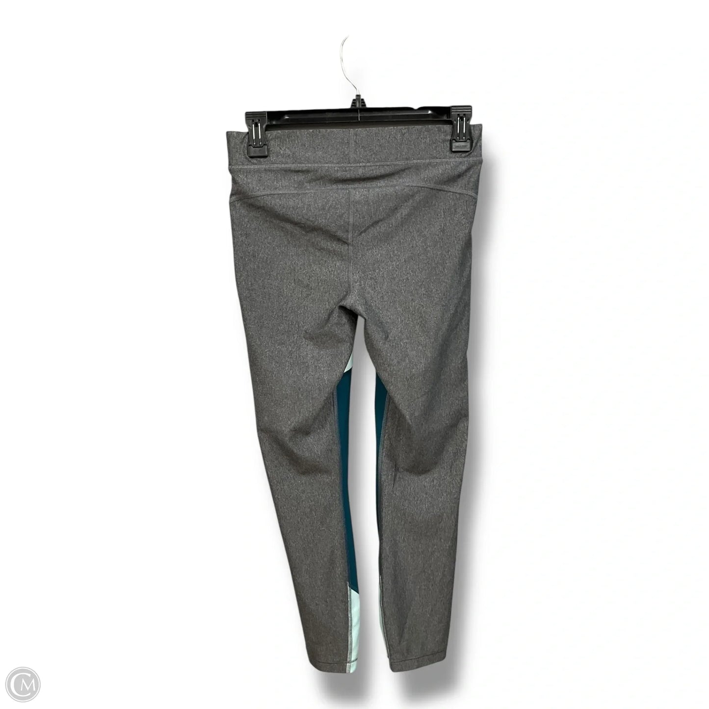 Athletic Leggings By Under Armour In Grey, Size: M