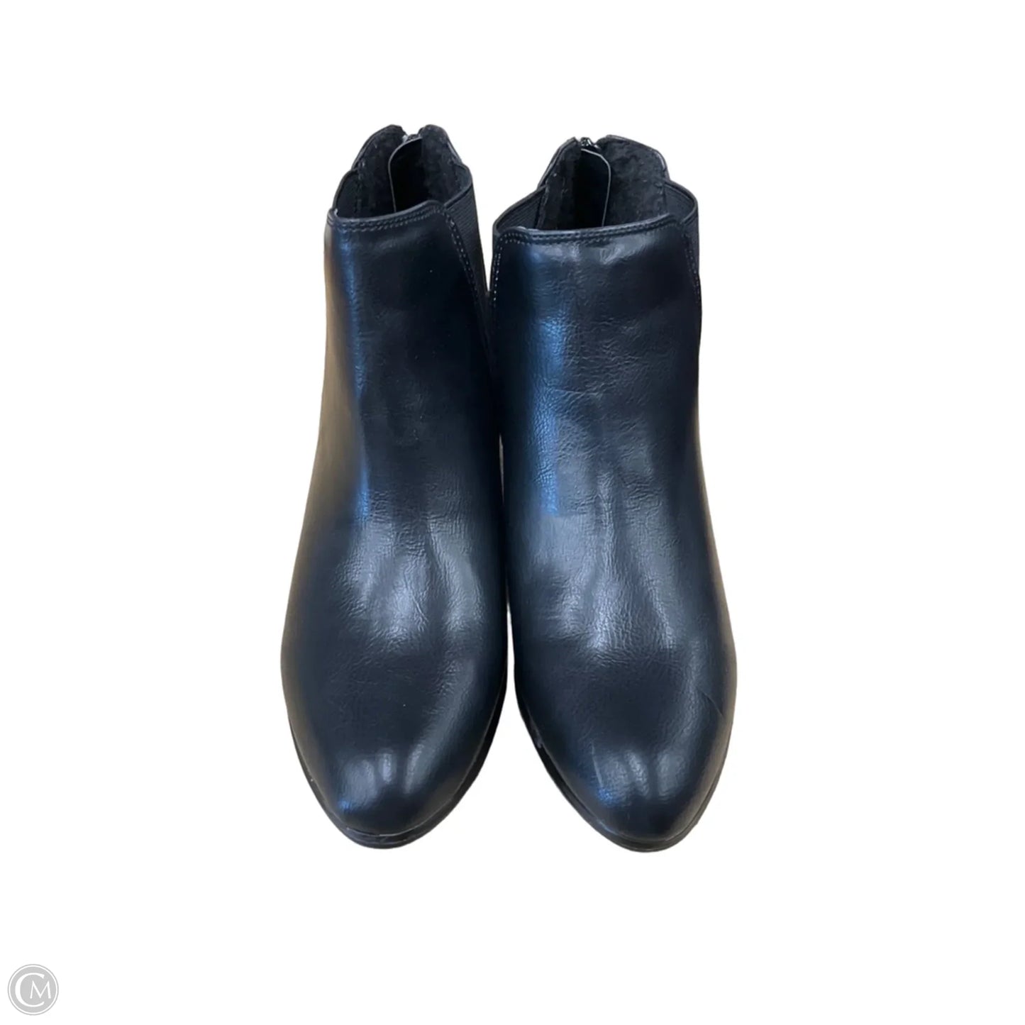 Boots Ankle Flats By Esprit In Black, Size: 7.5