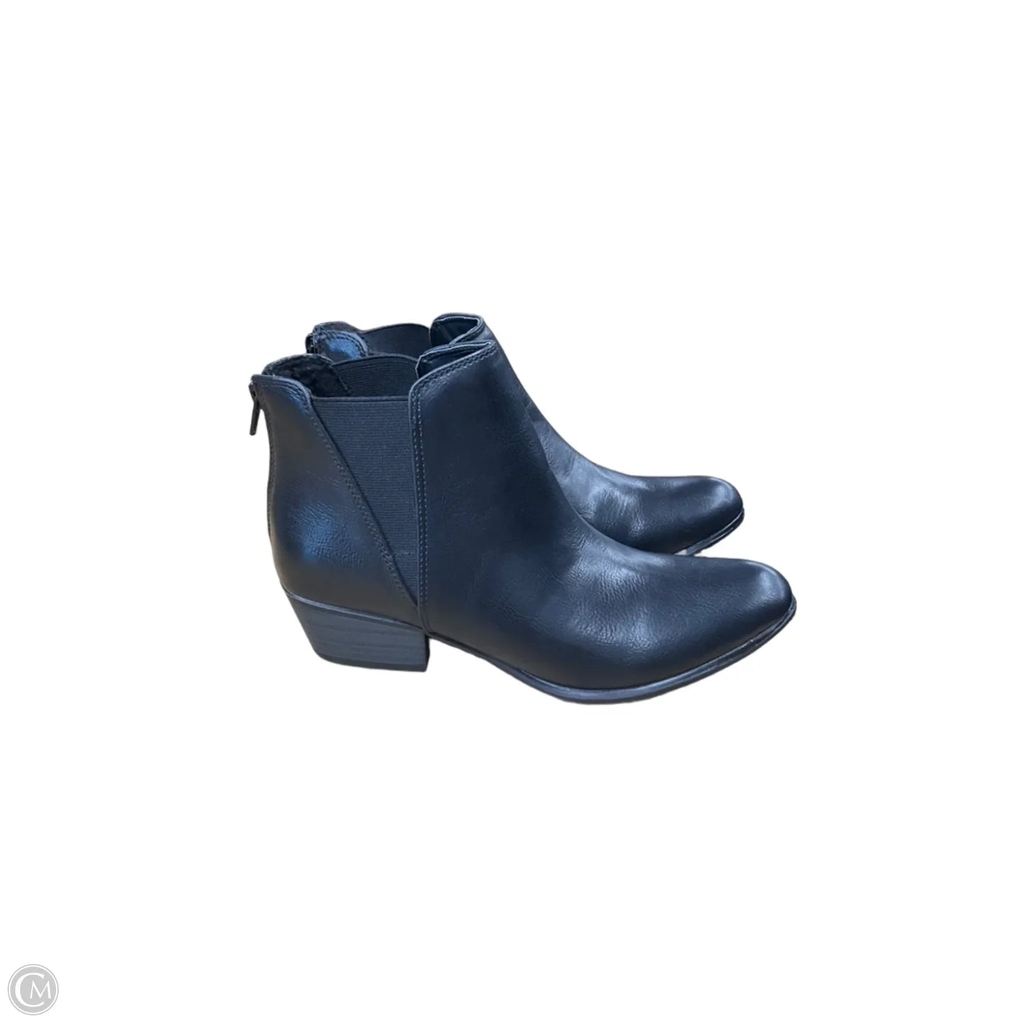 Boots Ankle Flats By Esprit In Black, Size: 7.5