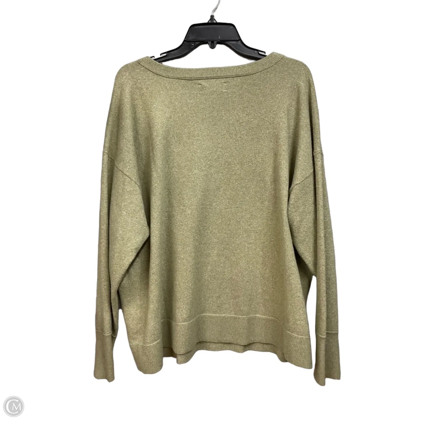 Sweater By Lucky Brand In Green, Size: Xl