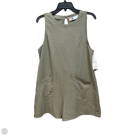 Romper By Free People In Green, Size: Xs