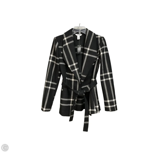 Jacket Other By White House Black Market In Plaid Pattern, Size: S