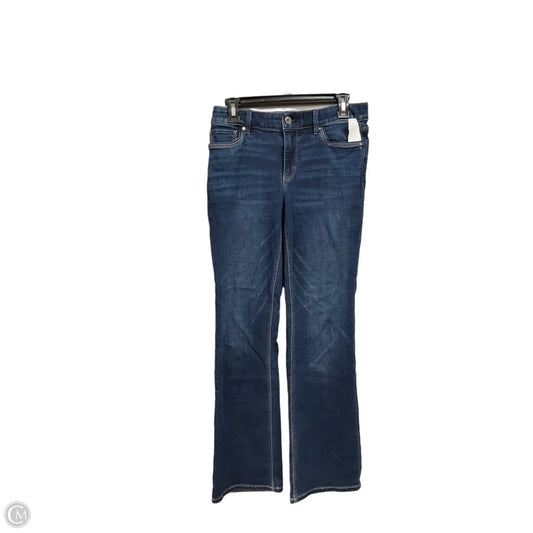 Jeans Boot Cut By White House Black Market In Blue Denim, Size: 6