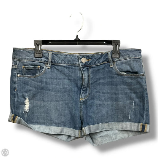 Shorts By Paige In Blue Denim, Size: 12