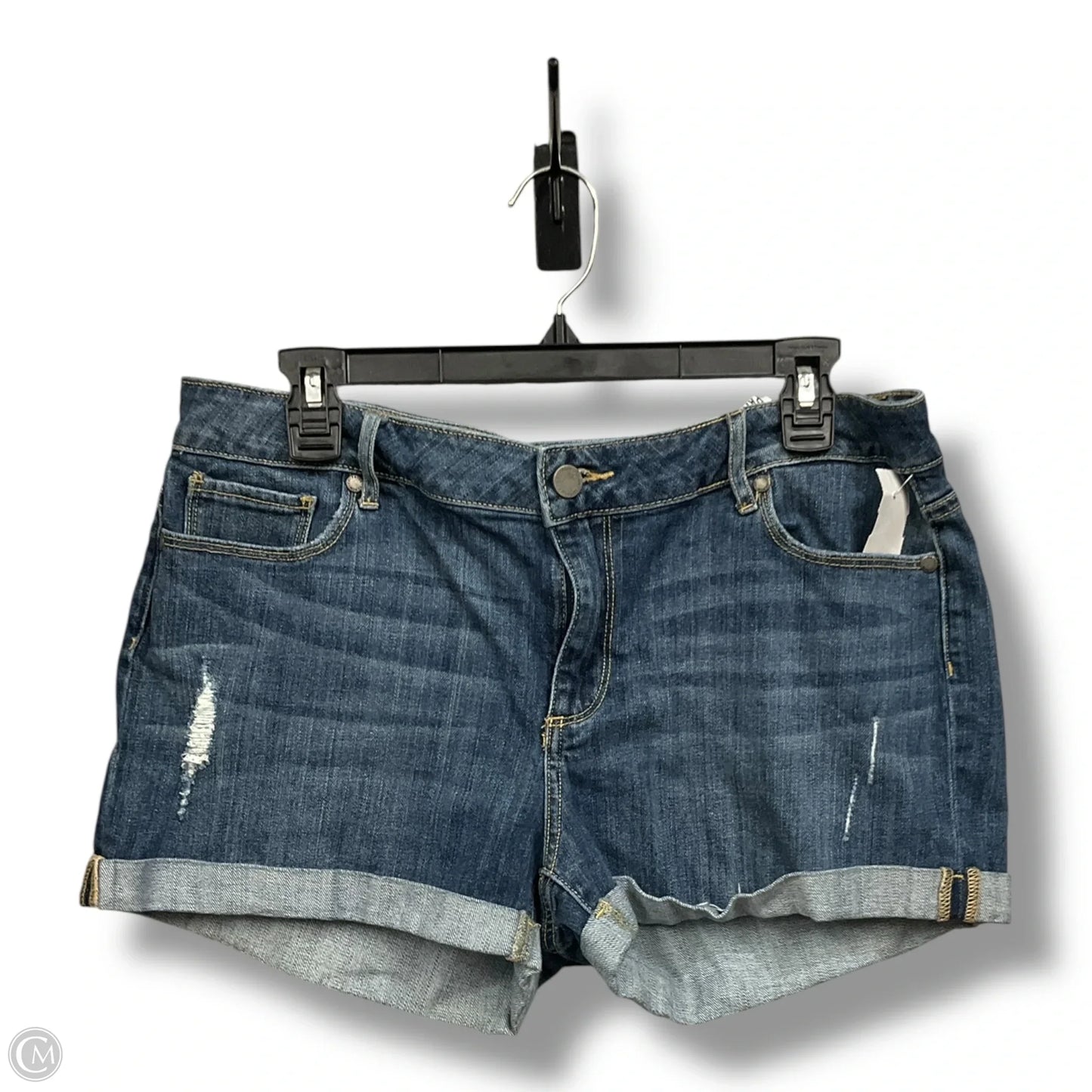 Shorts By Paige In Blue Denim, Size: 10