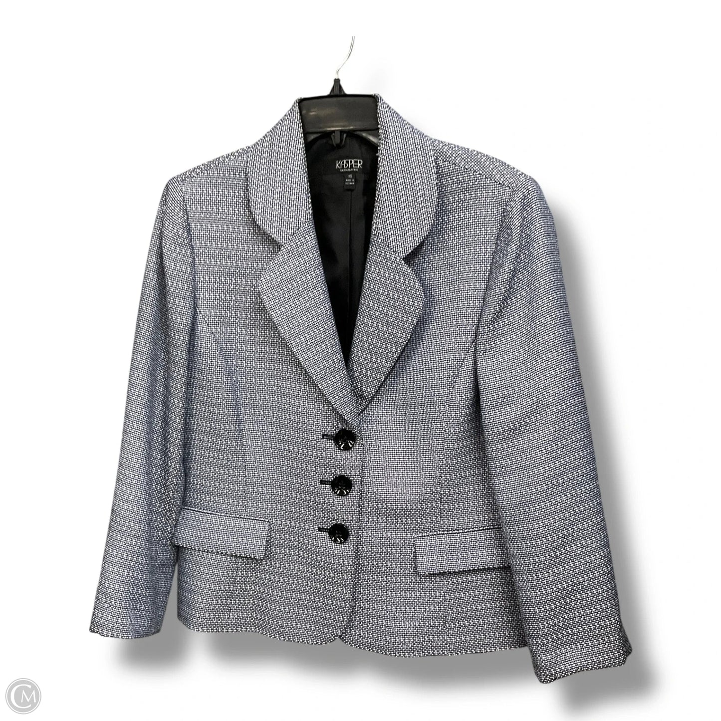 Blazer By Kasper In Blue, Size: Xl