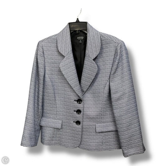 Blazer By Kasper In Blue, Size: Xl