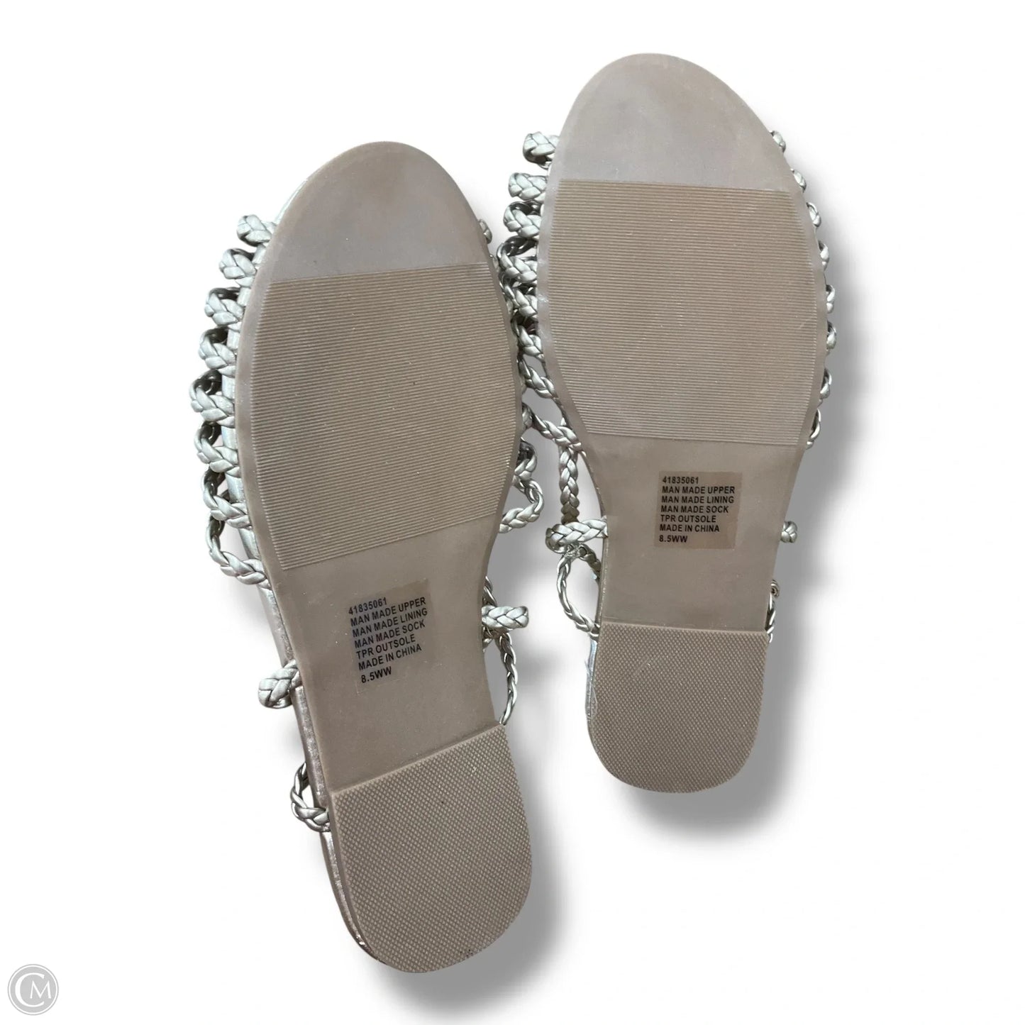 Sandals Flats By Torrid In Gold, Size: 8.5