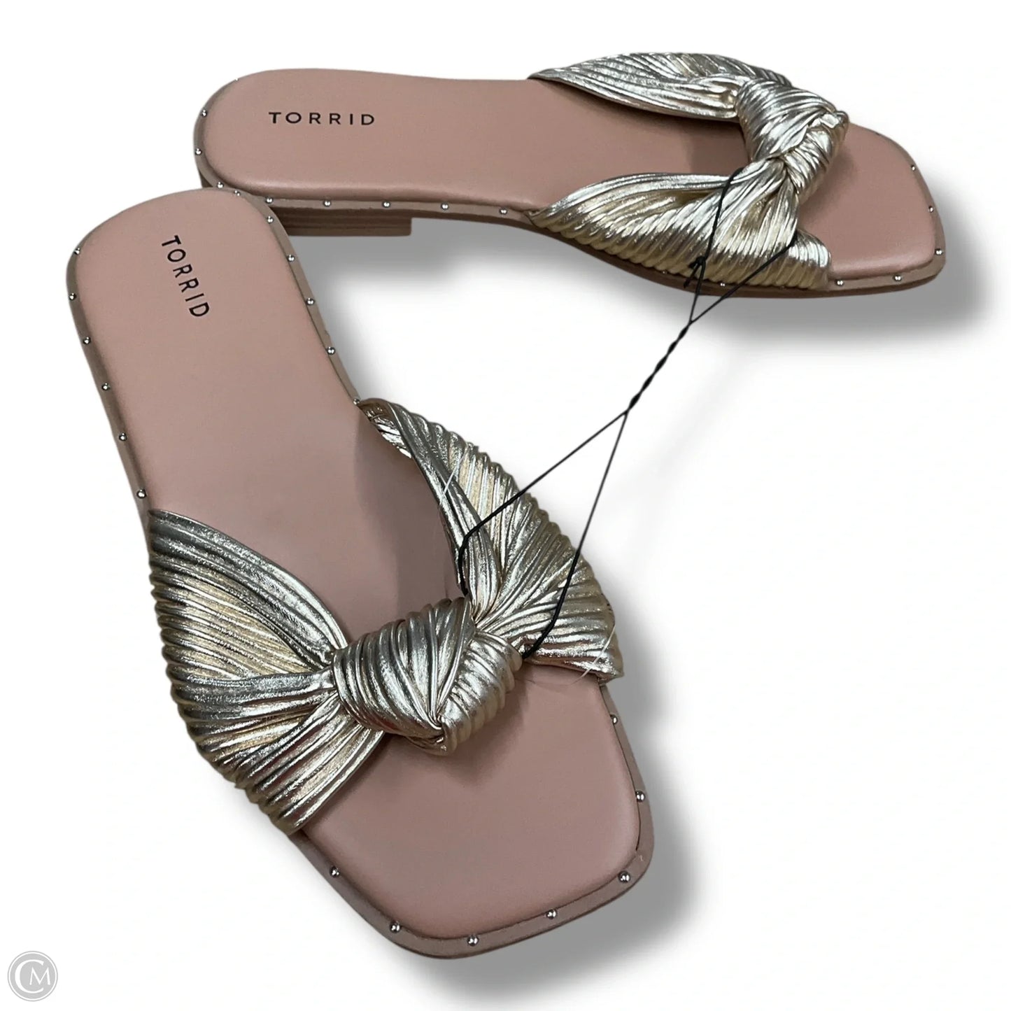 Sandals Flats By Torrid In Tan, Size: 11