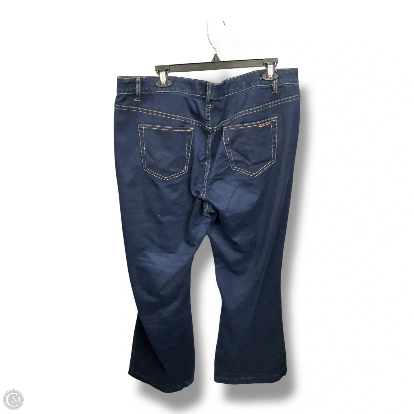 Jeans Flared By Michael By Michael Kors In Blue, Size: 16