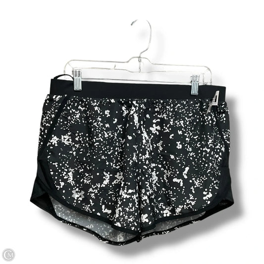 Athletic Shorts By Under Armour In Black & White, Size: L