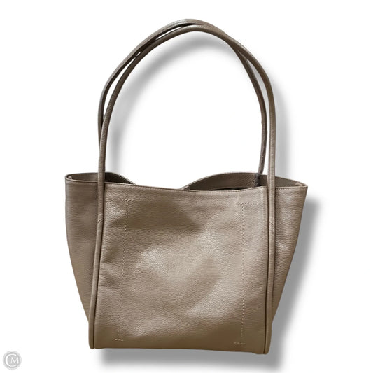 Handbag Leather By Cmc, Size: Large