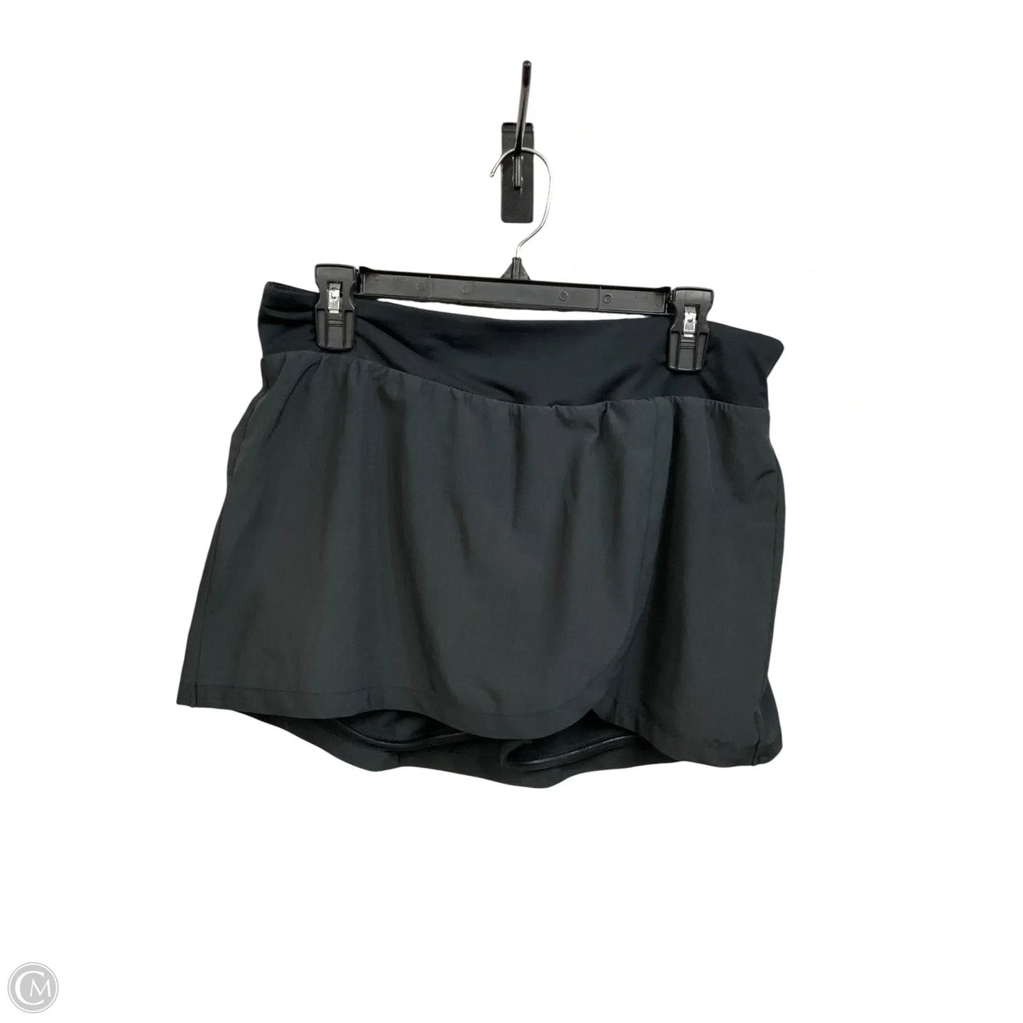 Athletic Skort By Under Armour In Black, Size: L