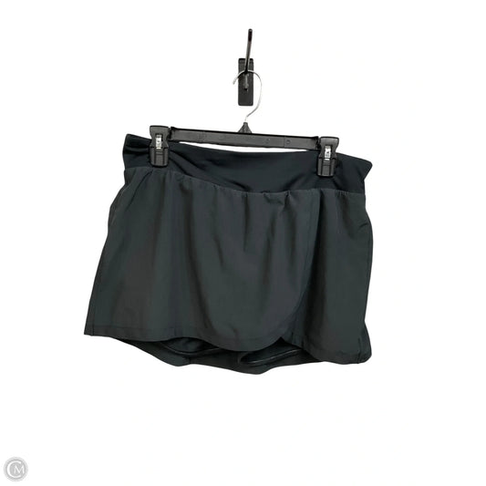 Athletic Skort By Under Armour In Black, Size: L