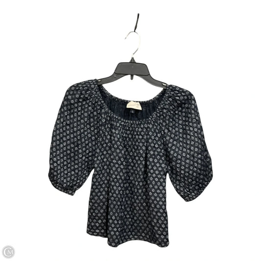 Top Short Sleeve By Universal Thread In Blue, Size: Xs