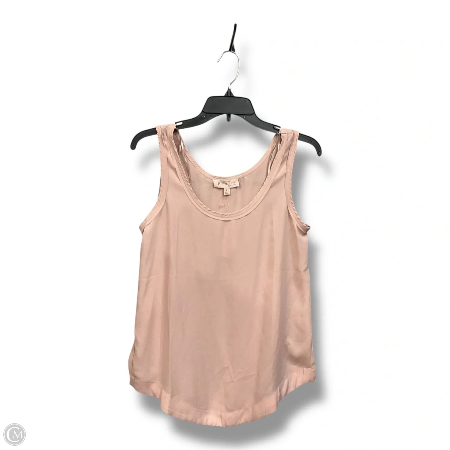 Blouse Sleeveless By Philosophy In Pink, Size: S