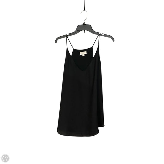 Blouse Sleeveless By Loft In Black, Size: L