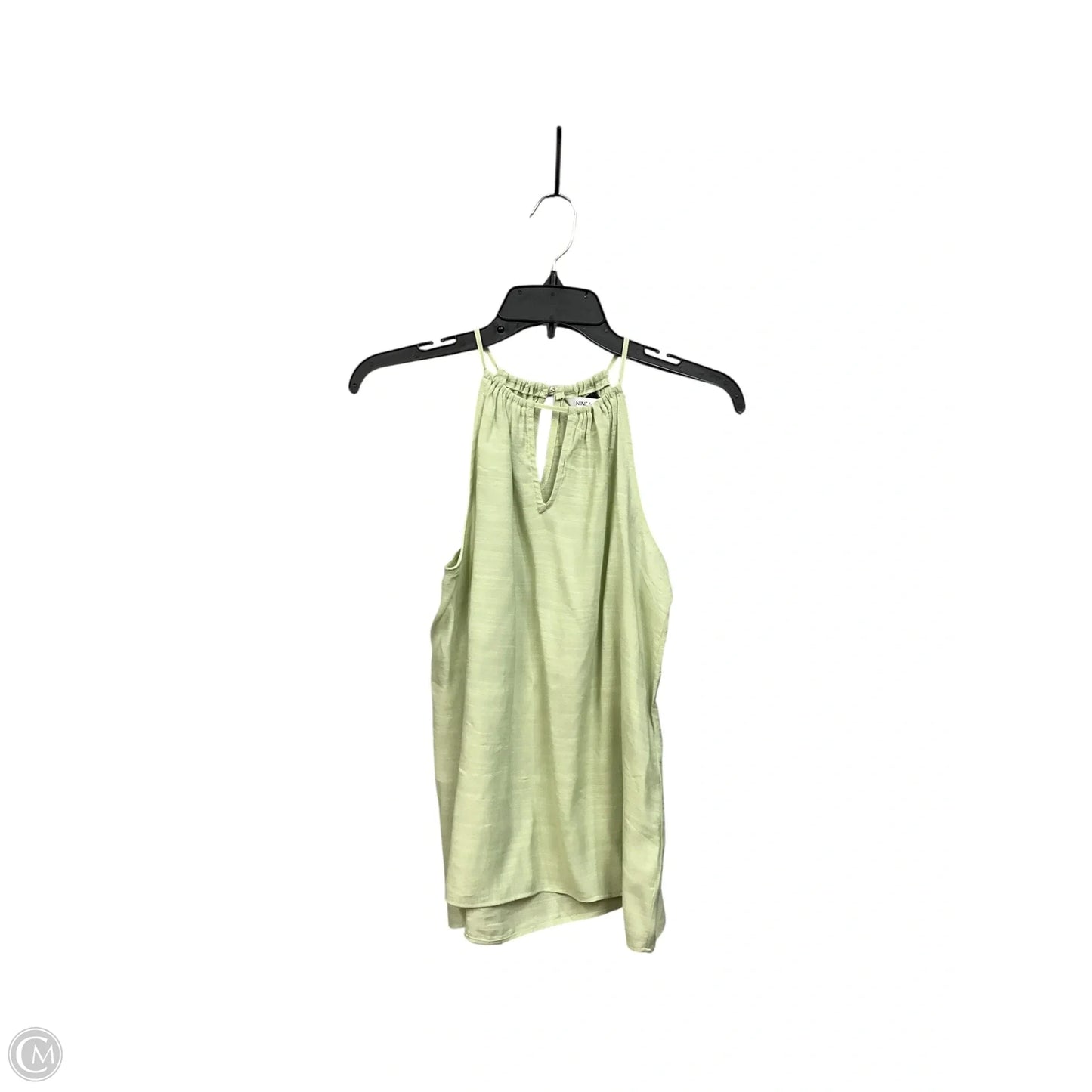 Top Sleeveless By Nine West Apparel In Green, Size: Xs