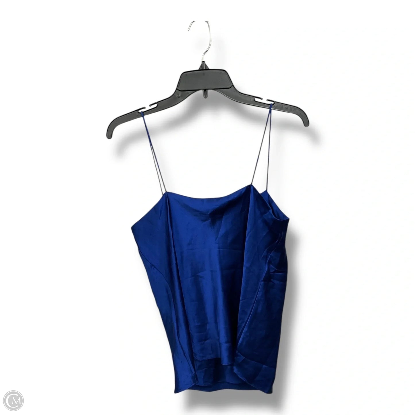 Blouse Sleeveless By Banana Republic In Blue, Size: S