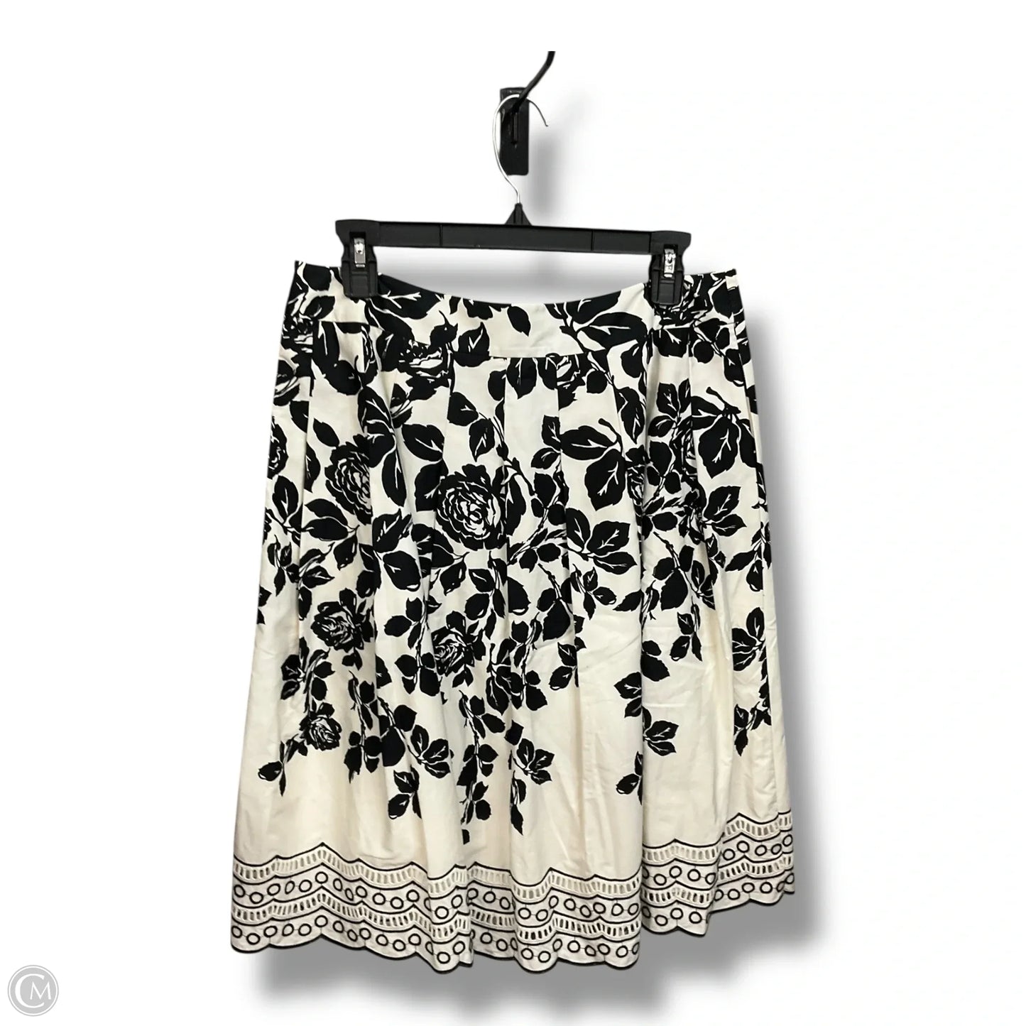 Skirt Midi By Talbots In Floral Print, Size: M
