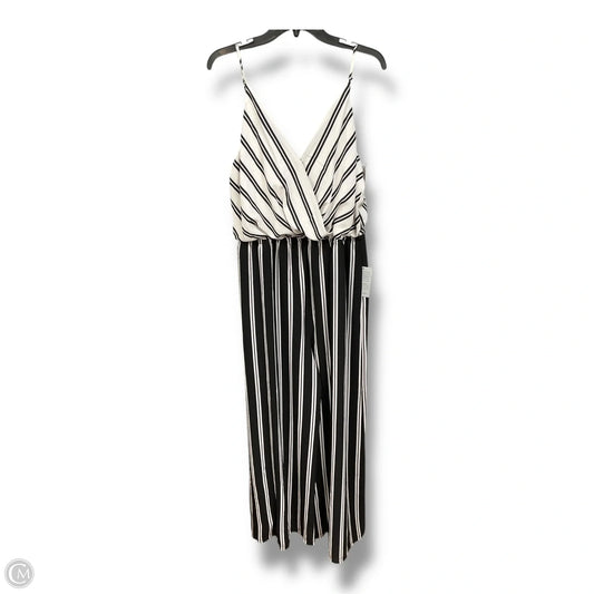 Jumpsuit By Chelsea 28 In Striped Pattern, Size: L