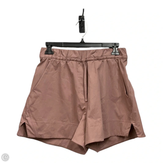 Athletic Shorts By Lululemon In Mauve, Size: S
