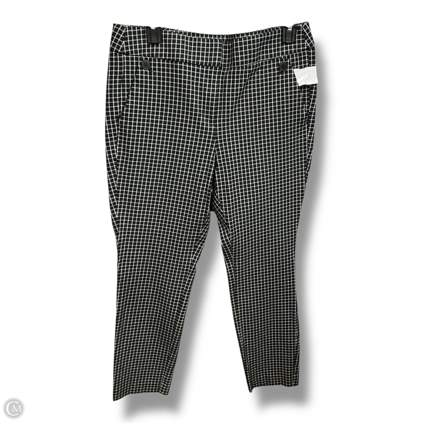 Pants Dress By Loft In Plaid Pattern, Size: 8