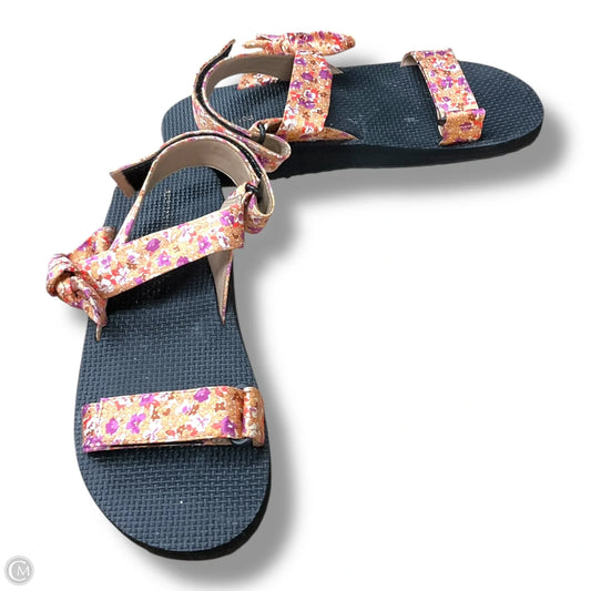 Sandals Flats By Ann Taylor In Black, Size: 7.5