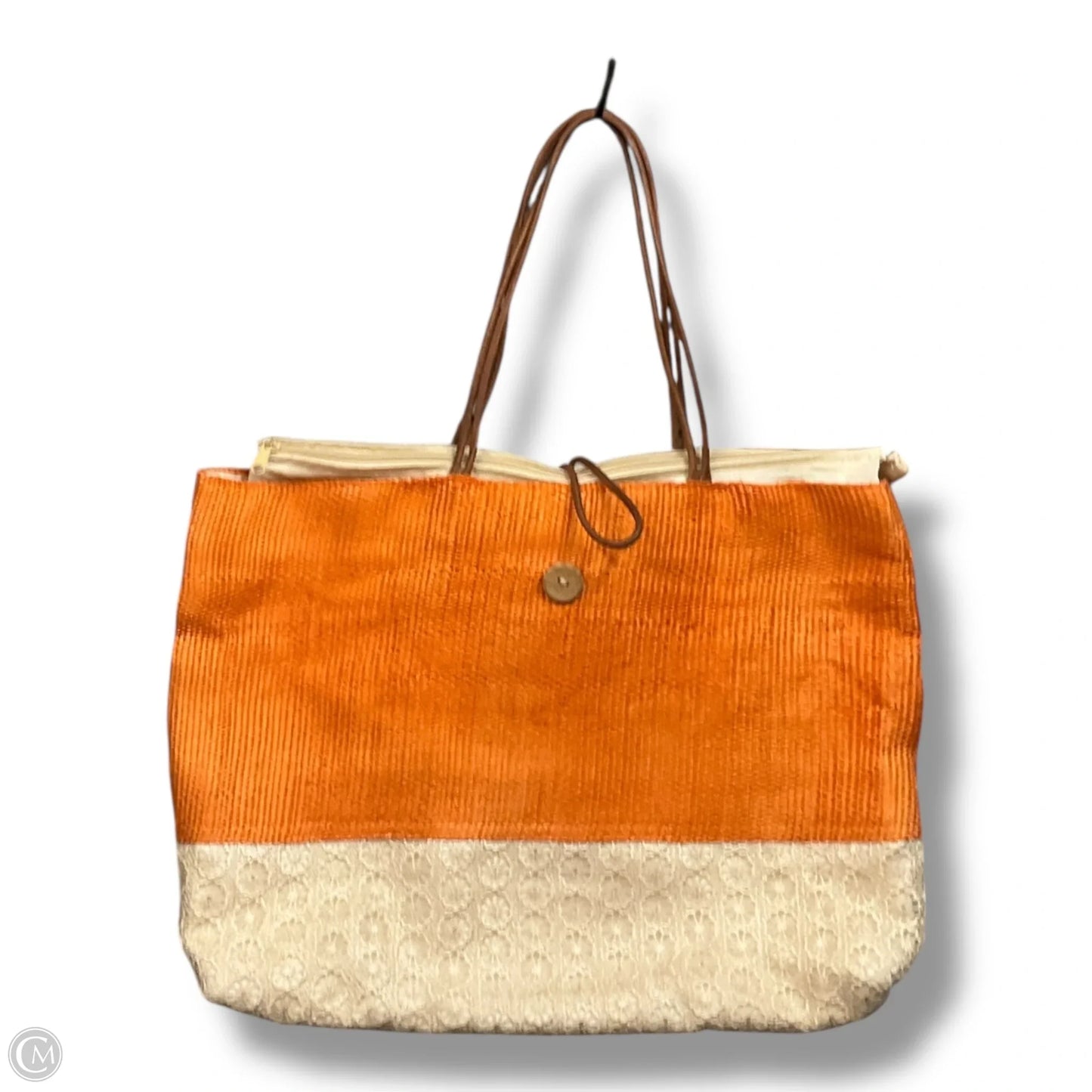 Tote By Clothes Mentor, Size: Large