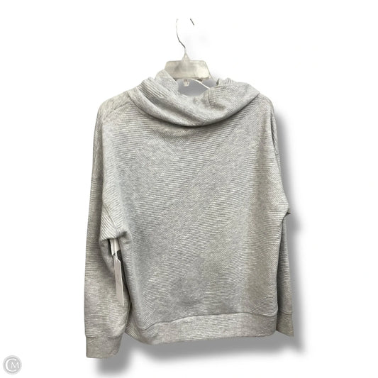 Athletic Sweatshirt Collar By Balance Collection In Grey, Size: M