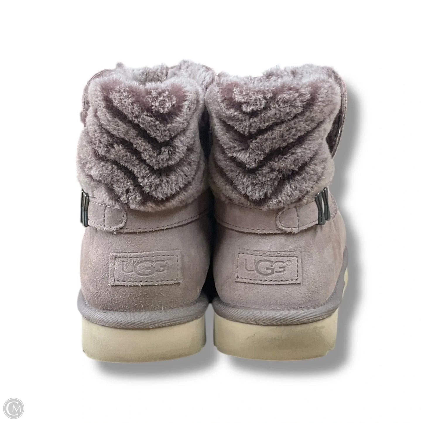 Boots Designer By Ugg In Mauve, Size: 9