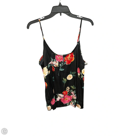 Top Sleeveless By Old Navy In Floral Print, Size: Xl